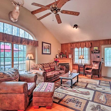 Poconos Home With Game Room Walk To Lake Harmony! Exterior foto