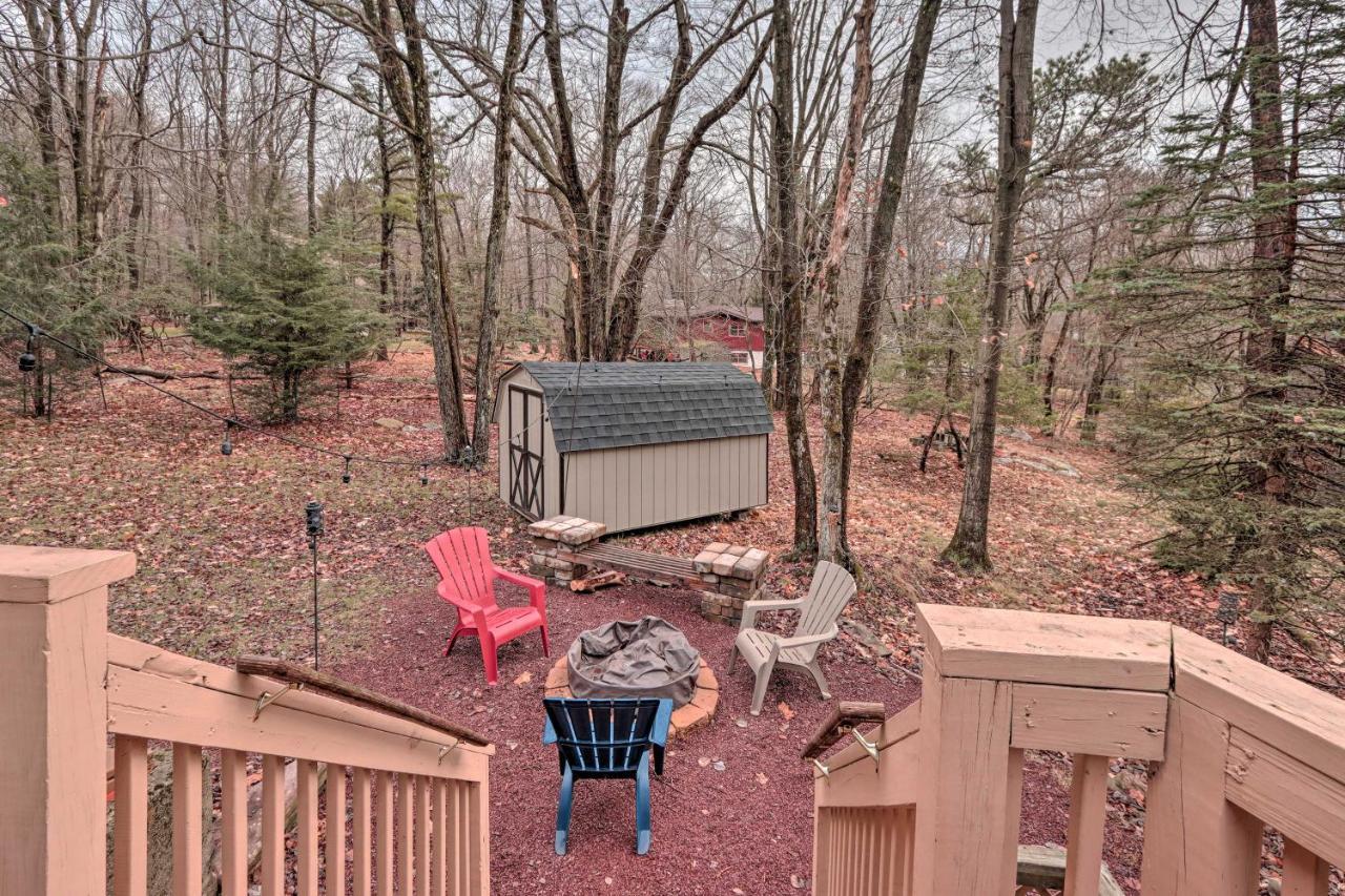 Poconos Home With Game Room Walk To Lake Harmony! Exterior foto